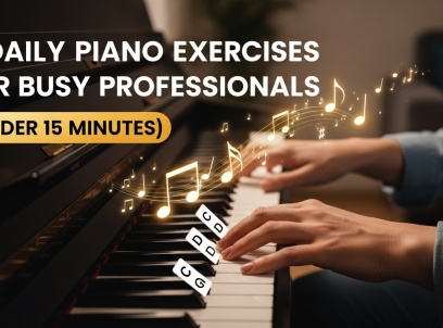 5 Daily Piano Exercises for Busy Professionals (Under 15 Minutes)