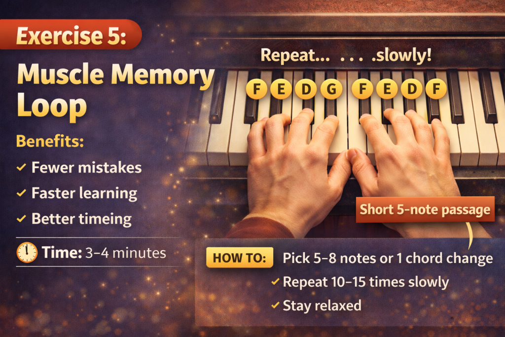 Exercise 5 Muscle Memory Loop (Fast Progress Hack)