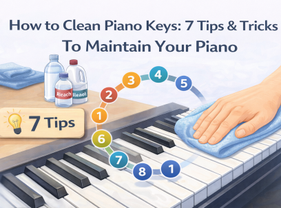 How to Clean Piano Keys, 7 Tips & Tricks To Maintain Your Piano