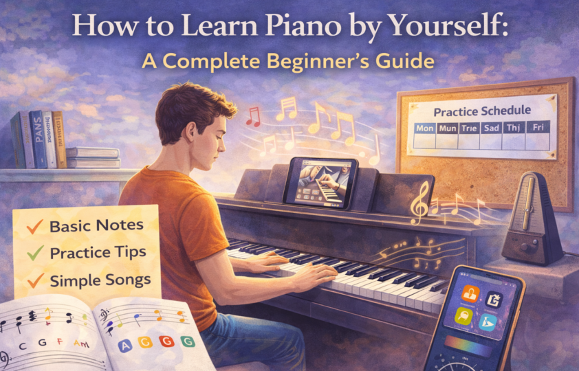 How to Learn Piano by Yourself. A Complete Beginner’s Guide