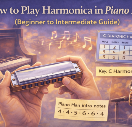 How to Play Harmonica in Piano Man (Beginner to Intermediate Guide)