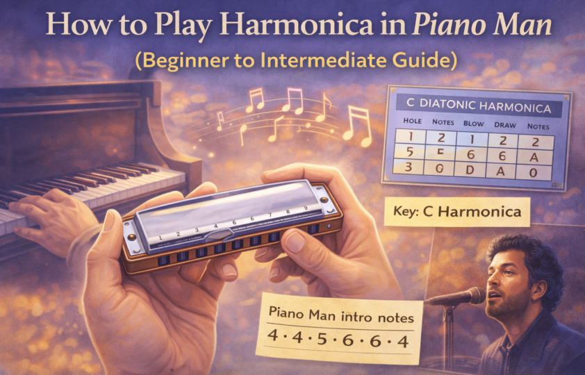 How to Play Harmonica in Piano Man (Beginner to Intermediate Guide)