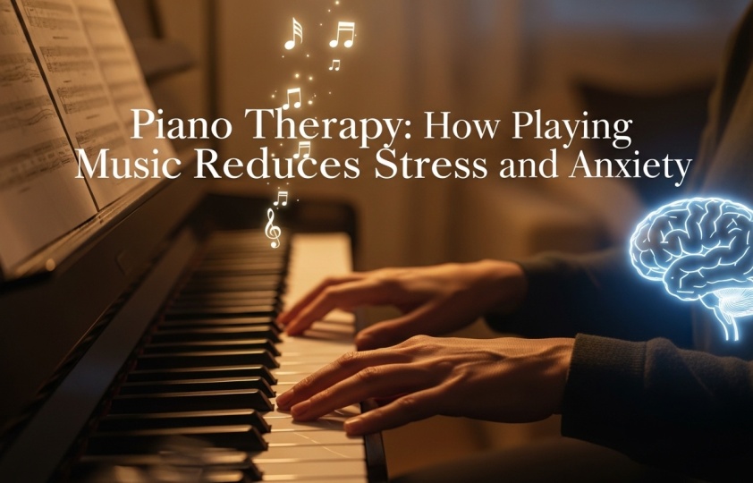 Piano Therapy How Playing Music Reduces Stress and Anxiety