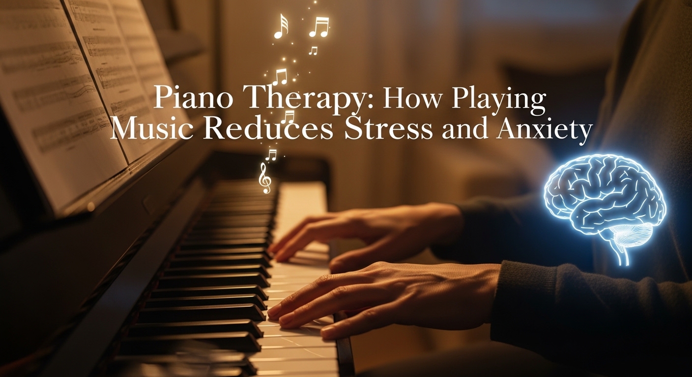 Piano Therapy How Playing Music Reduces Stress and Anxiety