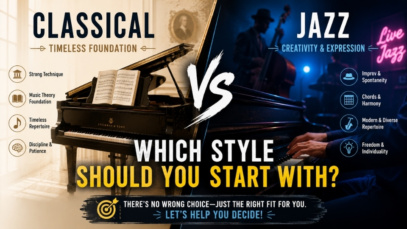 Classical vs Jazz Piano