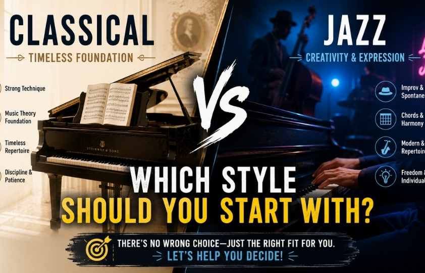 Classical vs Jazz Piano