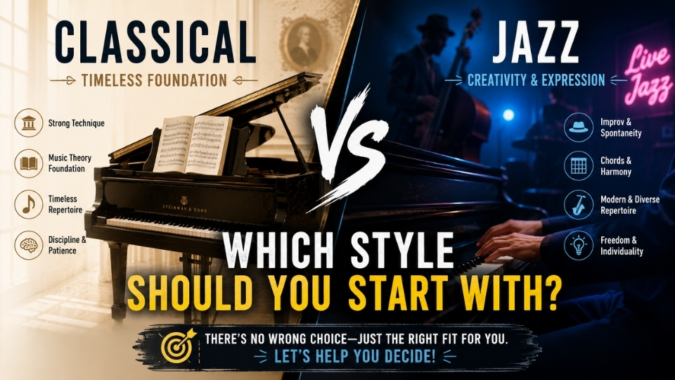 Classical vs Jazz Piano