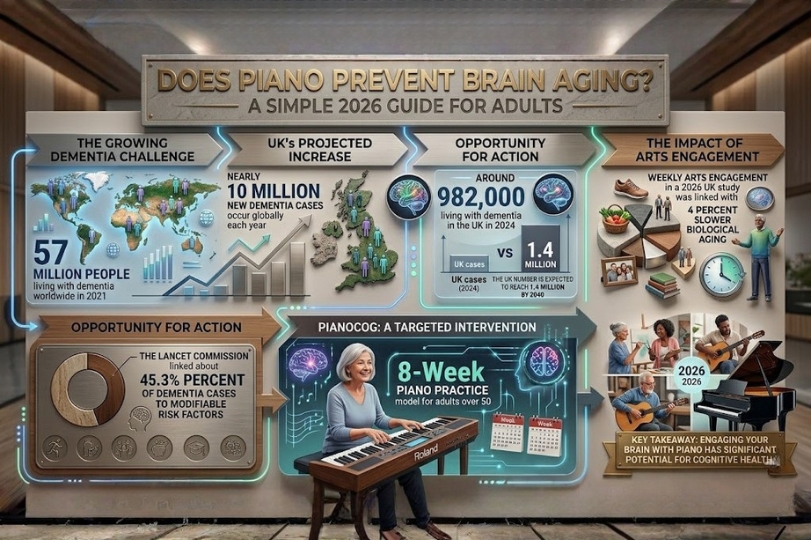 Does Piano Prevent Brain Ageing? 2026 Research Says 2 Does piano prevent brain ageing infographic