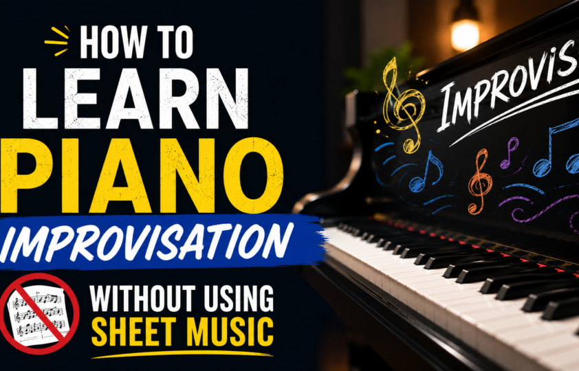 How to Learn Piano Improvisation Without Using Sheet Music