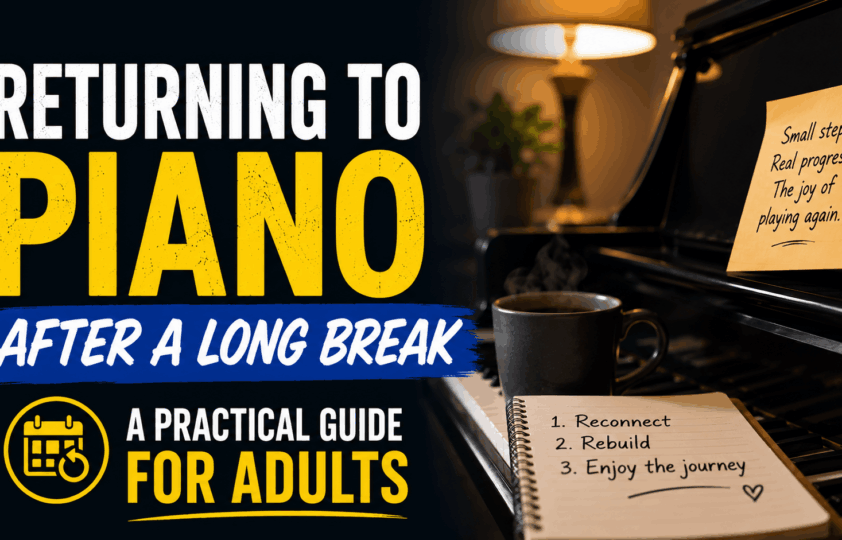 Returning to Piano After a Long Break A Practical Guide for Adults
