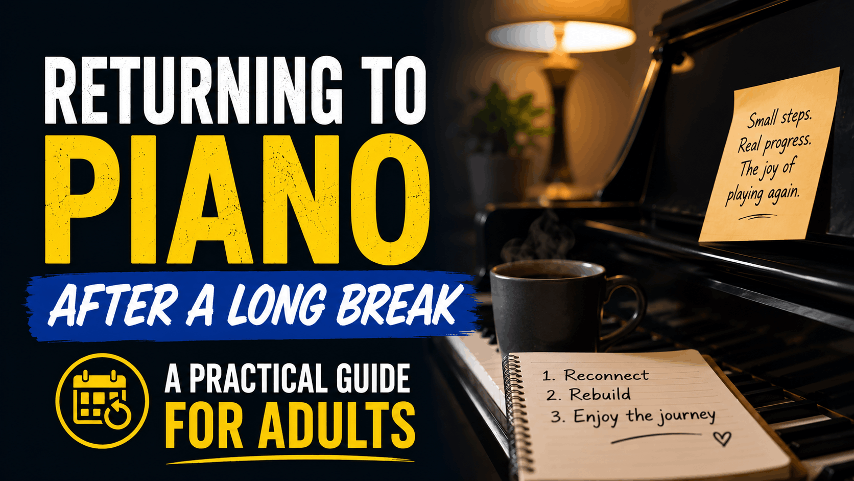 Returning to Piano After a Long Break A Practical Guide for Adults