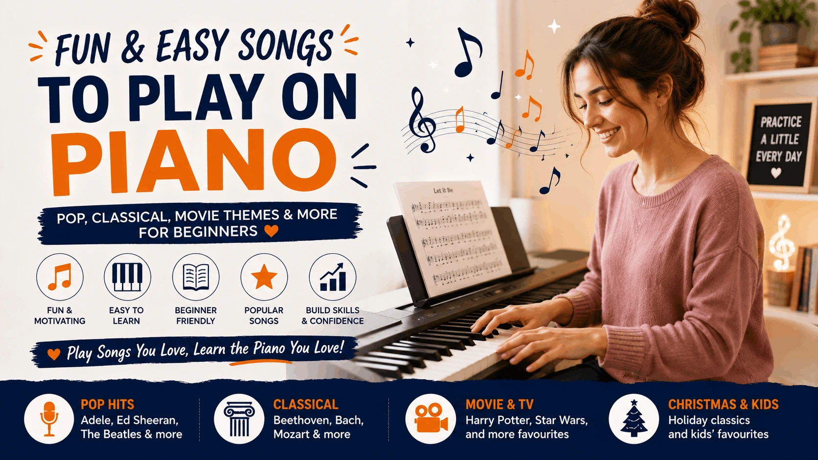 Fun and Easy Songs to Play on Piano